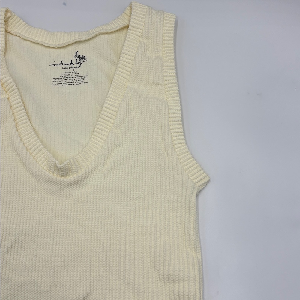 Intimately x Free People Ribbed Racerback Tank Top - Picture 2 of 5